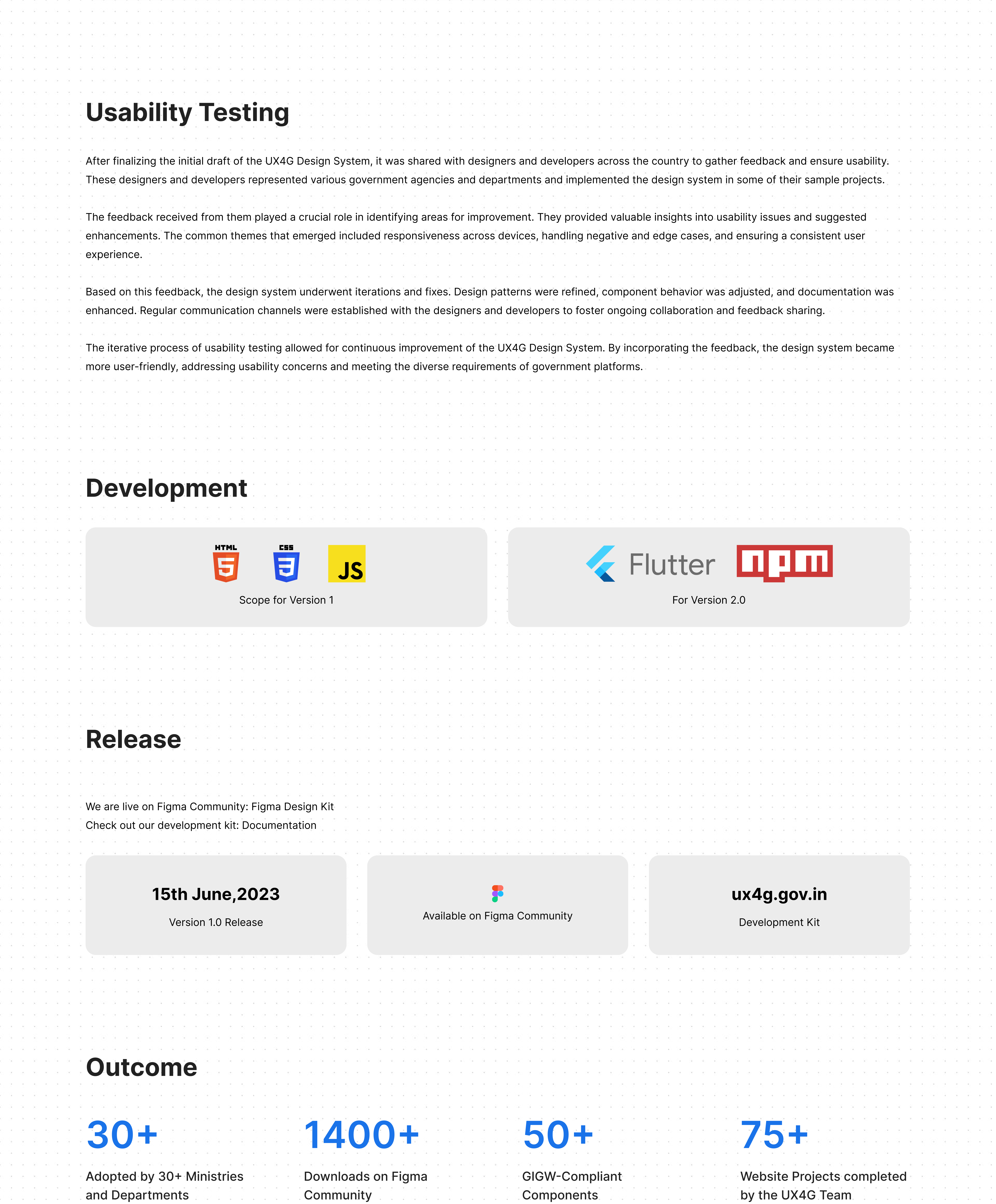 UX4G