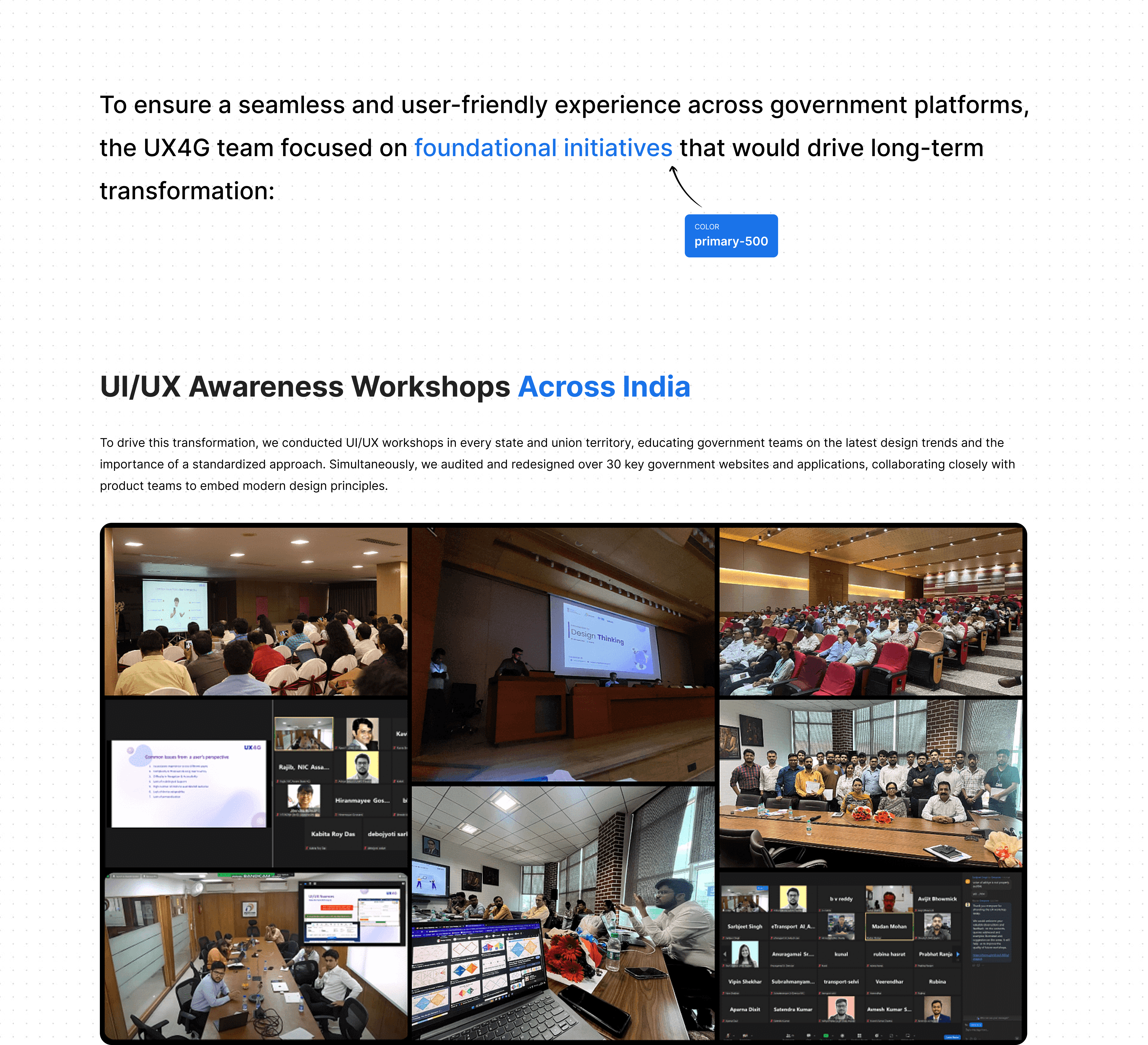 UX4G